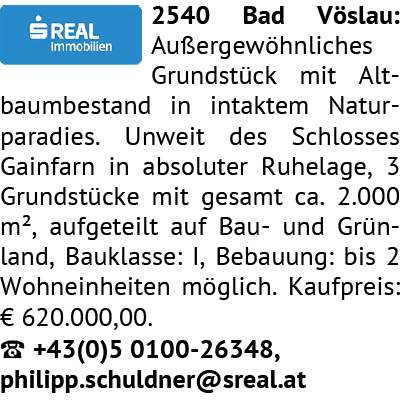2540 Bad Vöslau: