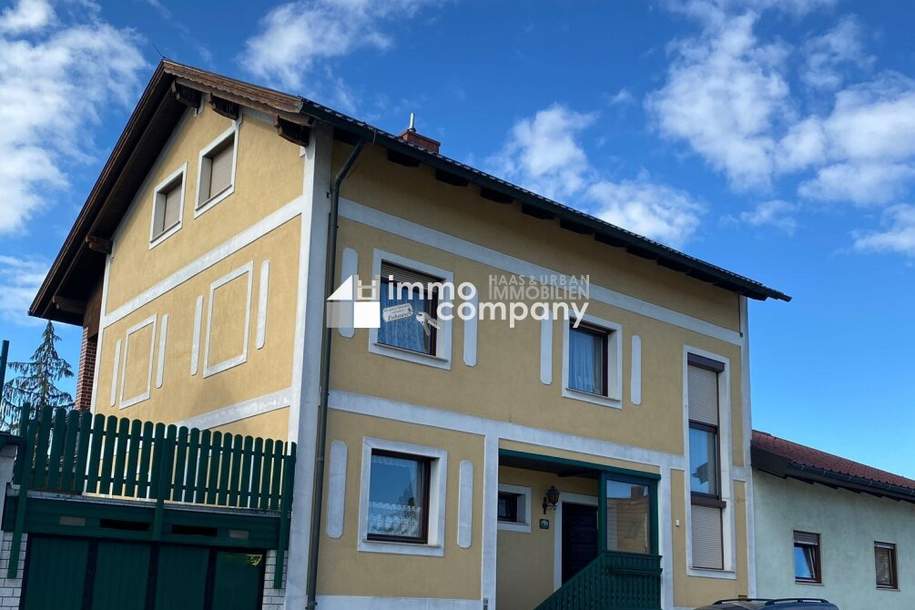 Exklusives Einfamilienhaus mit großem Garten, Pool und vielseitigem Keller in ruhiger Lage in Wiener Neustadt, Haus-kauf, 498.000,€, 2700 Wiener Neustadt(Stadt)