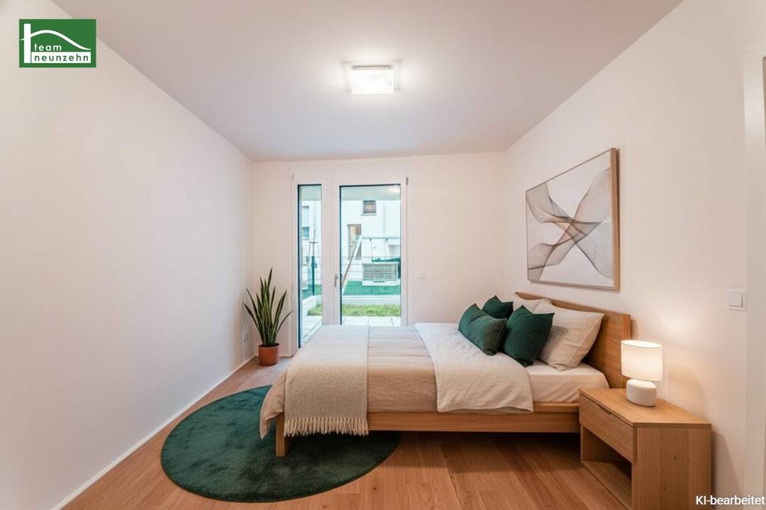 Moderne 2-Zimmer-Gartenwohnung – Erstbezug in Top Lage am Kagraner Platz | Schrottensteingasse 6, 1220 Wien |