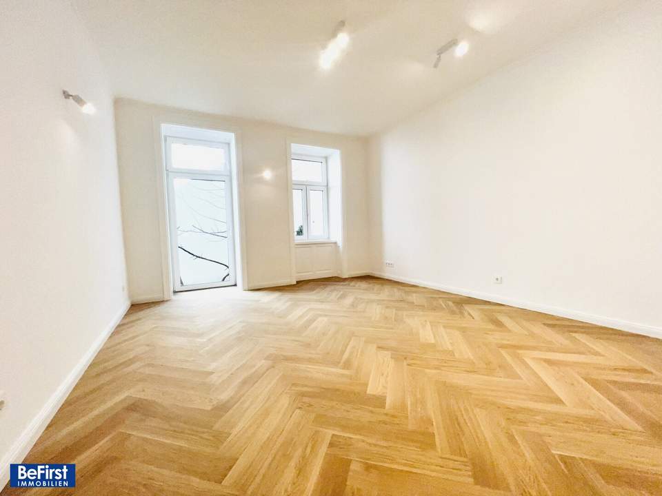 Zauberhafte neu sanierte Gartenwohnung im Stilaltbau