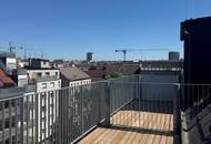 Erstbezug: City-Penthouse Dachgeschosswohnung mit 12 m² Balkon und Blick über Wien