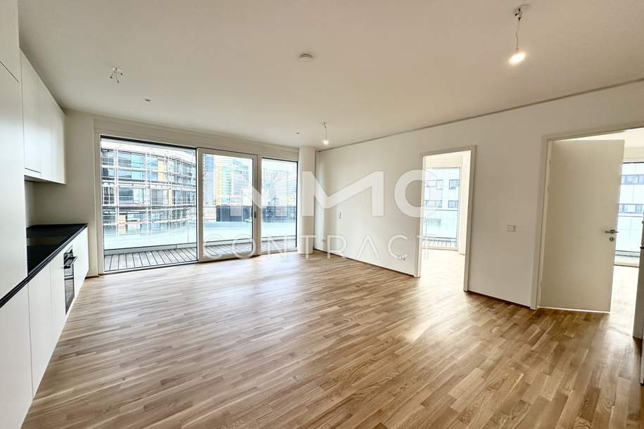 Provisionsfreier und moderner Wohntraum mit großem Balkon in genialer Lage! Luxus pur, Wohnung-miete, 1.850,00,€, 1220 Wien 22., Donaustadt