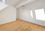 !!! EXKLUSIV !!! >> luxuriöse DG Wohnung mit eigenem Liftzugang, zwei Bäder und Dachterrasse >> TOP Anbindung