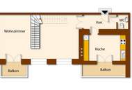 4-Zimmer-Maisonettewohnung mit Dachterrasse in Korneuburg