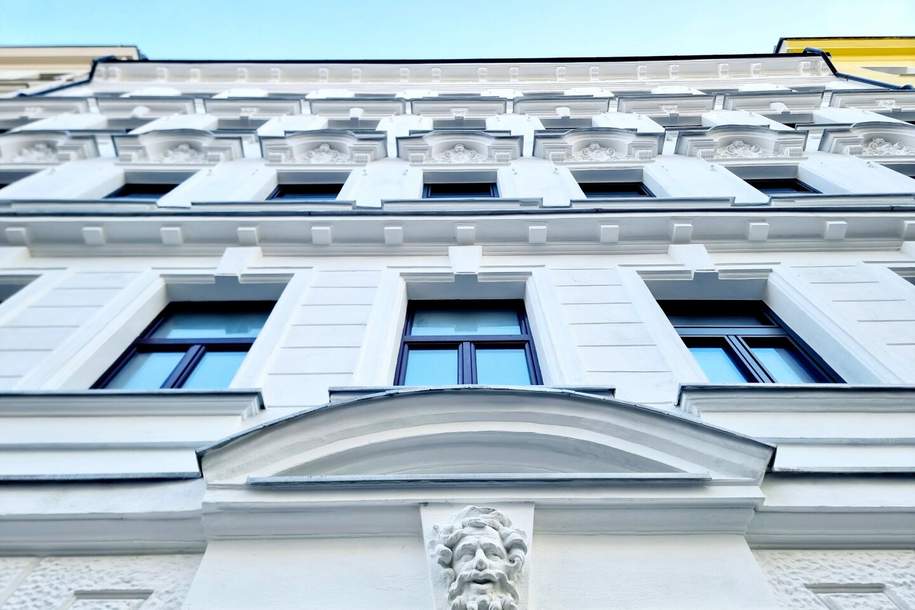 Altbauflair trifft Wohnkomfort - einziehen und verlieben! Kuschelige Kleinwohnung mit riesiger Loggia! Traumhaft sanierter Altbau + Perfekte Raumaufteilung + Hochwertige Ausstattung + Rundum saniertes Haus!, Wohnung-kauf, 367.000,€, 1030 Wien 3., Landstraße