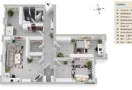 "Josefstadt-Gepflegte 4-Zimmer-Wohnung-U6 Alserstrasse"