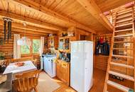 Grünes Paradies am Schafberg | Sonniges Grundstück mit Holzhaus und herrlichem Ausblick