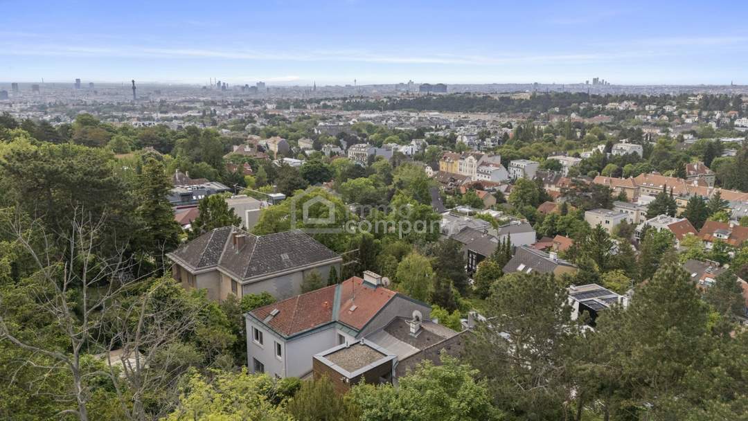LIVING ON TOP! Unverbaubarer PANORAMABLICK - Traumlage über den Dächern von Wien