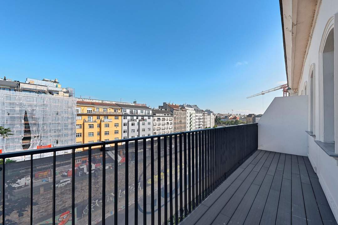 Balkon mit sensationellem Weitblick!