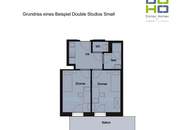 Vollmöblierte Apartments mit All-In Miete - Double Studio S