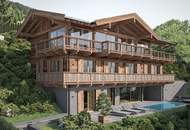 Grundstück mit Baugenehmigung für 2 Luxuschalets