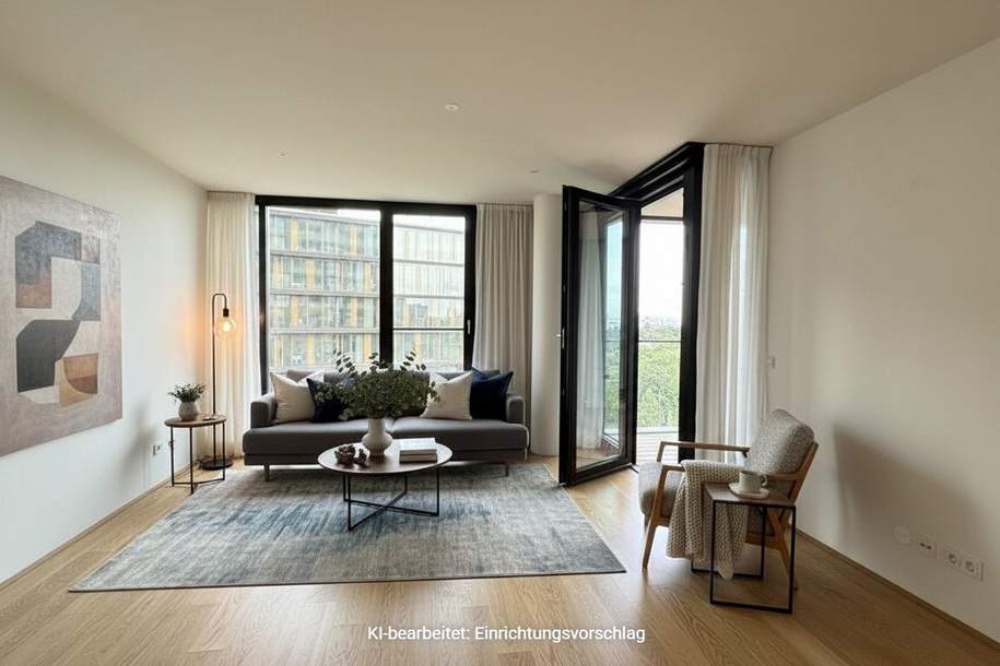 UNBEFRISTETE 3 Zimmer Neubau mit Loggia, Wohnung-miete, 2.036,87,€, 1100 Wien 10., Favoriten