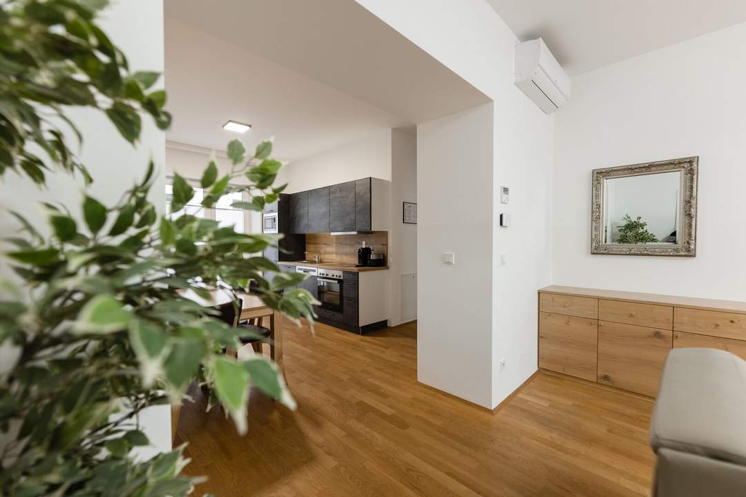 Moderne 2-Zimmer-Wohnung mit Terrasse in absoluter Ruhelage