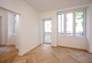 ++NEU++ Sanierte 2-Zimmer ALTBAUWOHNUNG mit Balkon! gänzlich im Innenhof!