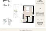 1-Zimmer-Apartment mit Pool in Velden
