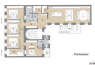 Große Familienwohnung // 6 Zimmer // Balkon möglich // Sanierungsbedürftig
