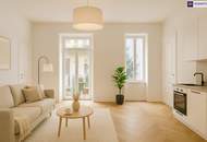 ++ TOP LAGE in unmittelbarer Nähe zum Augarten ++ hochwertig saniertes Altbaujuwel mit großzügigem Balkon + absolut ruhige Innenhoflage