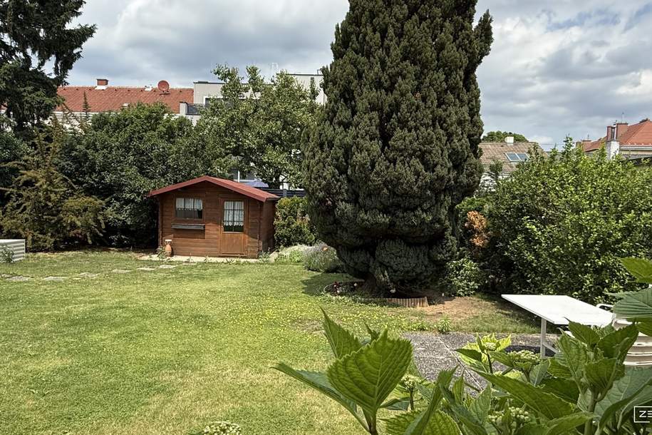 Charmantes Einfamilienhaus mit großem Potenzial und völlig ruhigem Garten | ZΞLLMANN IMMOBILIEN, Haus-kauf, 549.500,€, 1230 Wien 23., Liesing