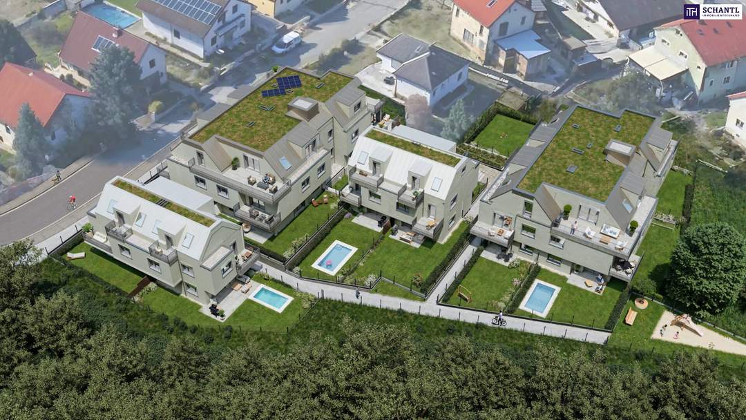 Klein gedacht, groß gemacht - 2 Zimmer mit Sonnenbalkon! Early Bird nutzen! 2 Zimmer + Großer Balkon + Hochwertige Ausstattung + Ideale Infrastruktur + Garage + Ein neues Lebebsgefühl!