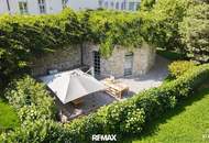 Exklusive Gartenwohnung mit viel Privatsphäre in einem historischen Gebäude des 19. Bezirks