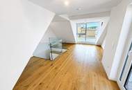 MAISONETTE MIT ZWEI DACHTERRASSEN - PARKETT - KLIMA - KÜCHE - LIFT!