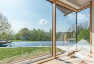 Stadtnahe High-End Villa mit unverbaubarem Naturblick & Infinity-Pool!