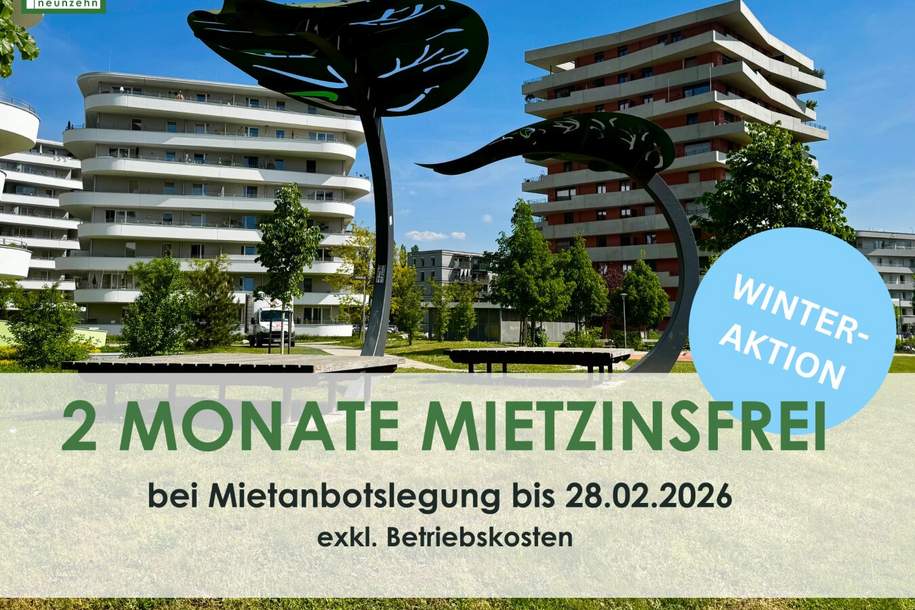 AKTION - 2 MONATE MIETZINSFREI - Wohnen mit Weitblick – Stilvoll leben im Süden von Graz, Wohnung-miete, 698,87,€, 8054 Graz(Stadt)
