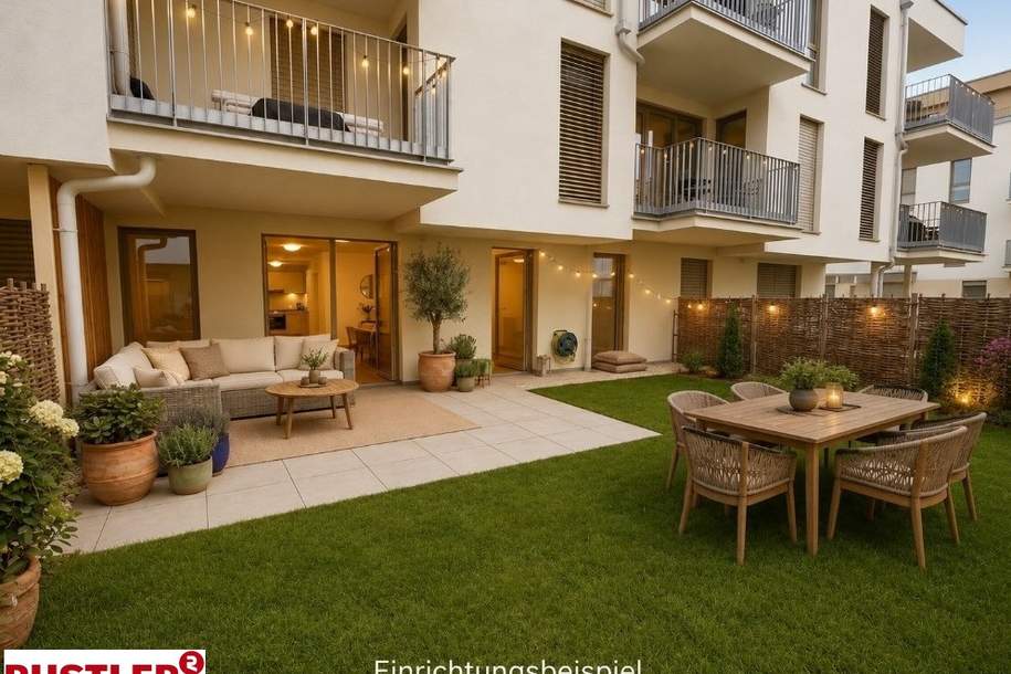 4-Zimmer-Gartenwohnung mit Einbauküche und sonnigem Eigengarten, Wohnung-kauf, 479.000,€, 1230 Wien 23., Liesing