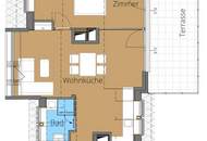 Topangebot! Moderne 73,5m2 Dachwohnung mit toller 16,1m2 Terrasse (TOP 34 - 2.DG)