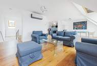 Freiraum über dem Servitenviertel: Großzügige DG-Maisonette mit herrlicher Aussicht und zusätzlichem Studio