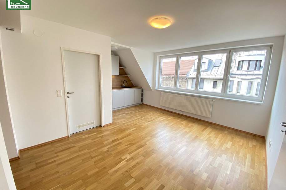 Moderne DG-Wohnung in ruhiger Spielstraße beim Familienplatz - Mit Einbauküche und Abstellraum! 2014/2015 erbaut!, Wohnung-kauf, 219.000,€, 1160 Wien 16., Ottakring