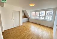 Moderne DG-Wohnung in ruhiger Spielstraße beim Familienplatz - Mit Einbauküche und Abstellraum! 2014/2015 erbaut!