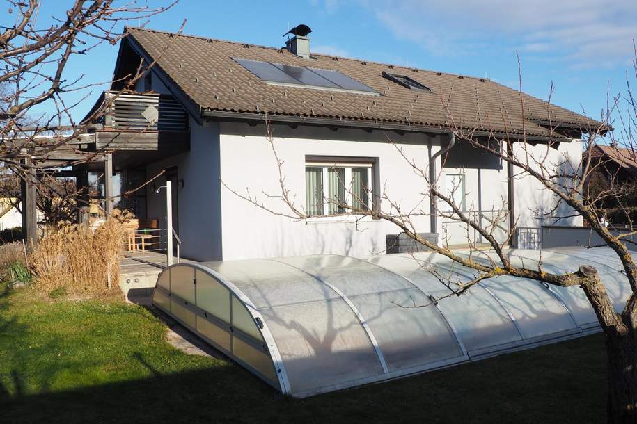 Einfamilienhaus mit Keller, Garage und Pool!, Haus-kauf, 480.000,€, 3433 Tulln
