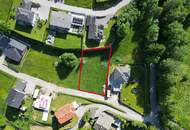 Sonniges Baugrundstück mit 969m² bei der Künstlerstadt Gmünd