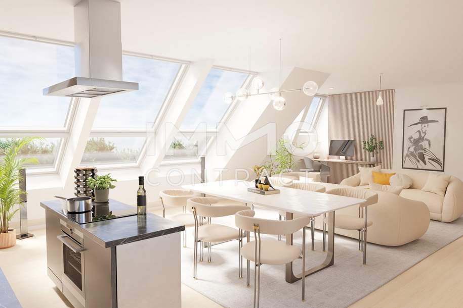 Provisionsfrei! Großzügige und helle Familienwohnung in ruhiger Lage mit 2 Terrassen, Wohnung-kauf, 660.900,€, 1220 Wien 22., Donaustadt