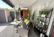 DORNBIRN-Gartenwohnung/Terrassenwohnung, ca. 57 m2 + beheizter, ganzjährig nutzbarer Wintergarten ca. 19 m2, Gesamt-Wohn-NFL ca. 76 m2, Wohnempfinden/Wohlfühl-Atmosphäre wie in einer 3-Zimmer-Wohnung, inkl. 1 TG. + Kellerabteil.