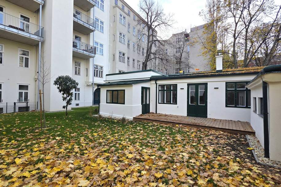 Atelier // Büro // Garten // Terrasse // Traumlage: Gumpendorfer Straße!!, Gewerbeobjekt-miete, 2.559,40,€, 1060 Wien 6., Mariahilf