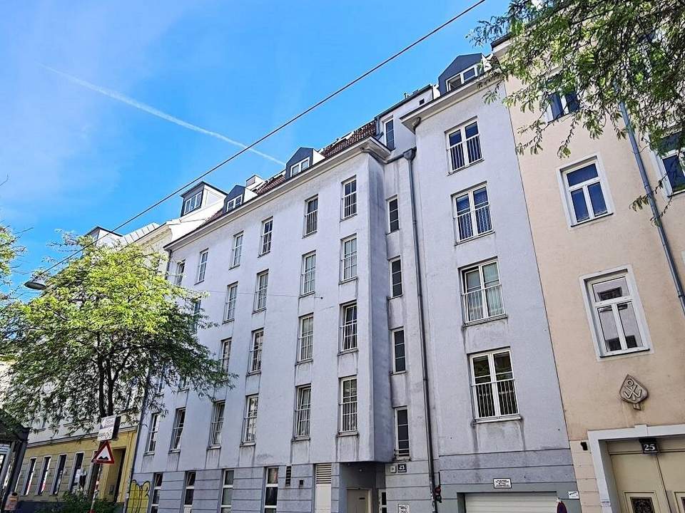 U3-Nähe, MEISELSTRASSE, 23 m2 Neubau, Einzelwohnraum, Kochnische, Duschbad, 4. Liftstock, Meiselmarkt-Nähe