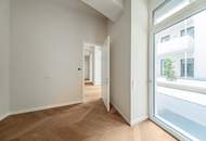 ESSENZ NO. 1 - Die neue Avantgarde des Wohnens - Traumhafte Erdgeschoß-Terrassen-Wohnung mit Gewölbedecke in revitalisiertem Altbau