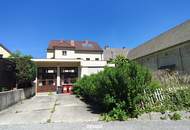 Haus mit Lagerhalle & Garten 2 Geschosse + Dachausbaupotenzial