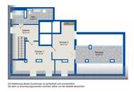 Lichtdurchflutete Dachgeschosswohnung mit traumhaftem Weitblick
