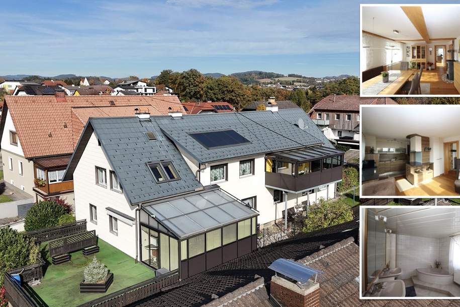 MEHRFAMILIENHAUS - Großzügiges und gepflegtes Wohnen in bester Pregartner Lage, Haus-kauf, 595.000,€, 4230 Freistadt