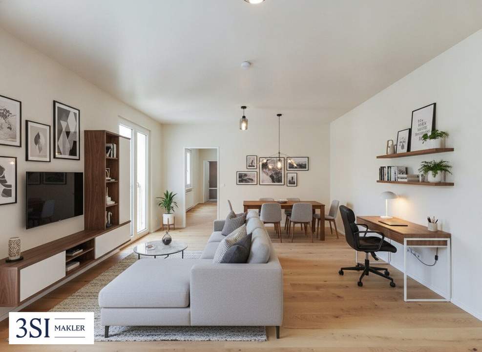 Helle und großzügige 2 Zimmer Neubauwohnung nahe Wiedner Hauptstraße und Karlsplatz