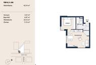 Stadlau, Erstbezug, 2-Zimmer-Wohnung, erstklassige Lage in Wien