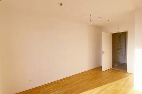 Sonnwendviertel: 2-Zimmer-Wohnung mit Balkon im 15. OG – Fitnessraum, Co-Working &amp; Rooftop-Terrasse inklusive!, Wohnung-miete, 999,00,€, 1100 Wien 10., Favoriten