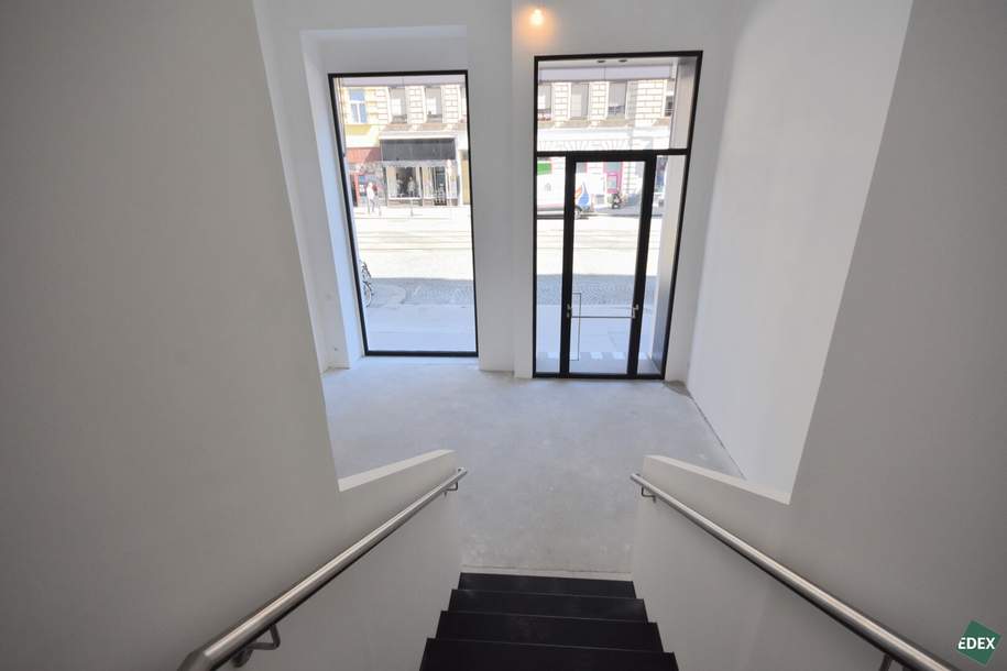 ERSTBEZUG | Verkaufsfläche mit guter Sichtbarkeit und Galerie, Gewerbeobjekt-miete, 2.490,35,€, 1090 Wien 9., Alsergrund