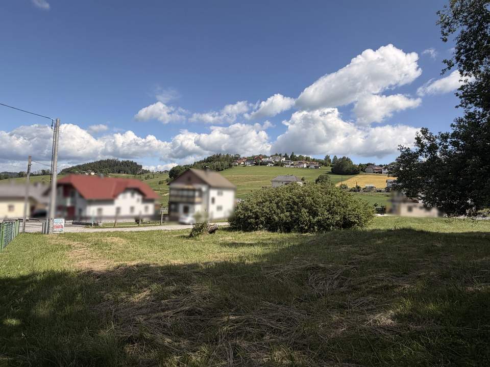 Baugrundstück in Zentrumsnähe