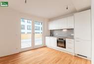 Küche und Tiefgaragenplatz bereits inkludiert! Herrliche Neubau-Erstbezugswohnung zwischen An der Schanze und dem Kirschblütenpark