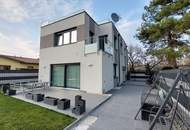 "Modernes Traumhaus mit Dachterrasse und Garten in Wien-Essling"