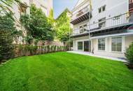 URBANER GARTENTRAUM nächst Schlossquadrat! Hofseitiger Drei-Zimmer-Erstbezug mit Terrasse und Eigengarten